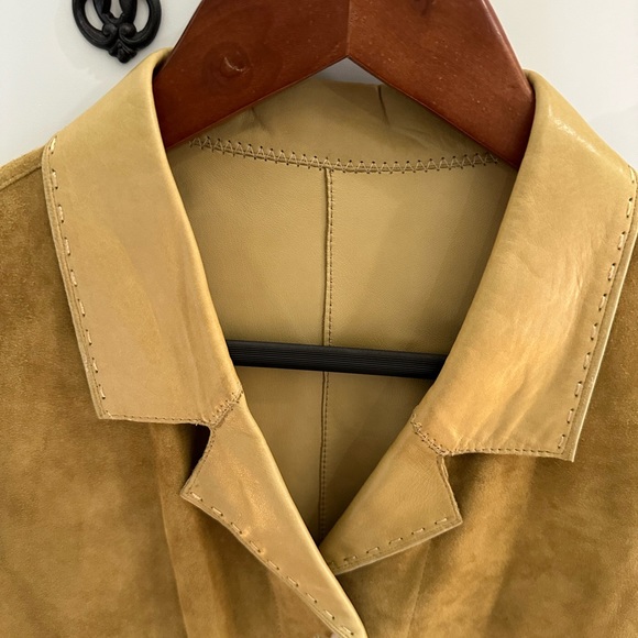 Vera Pelle Designer Leather Blazer - Picture 7 of 15